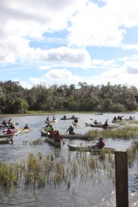 Canoes in Lake