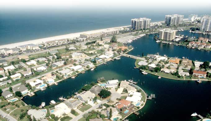 Belleair Shores aerial view