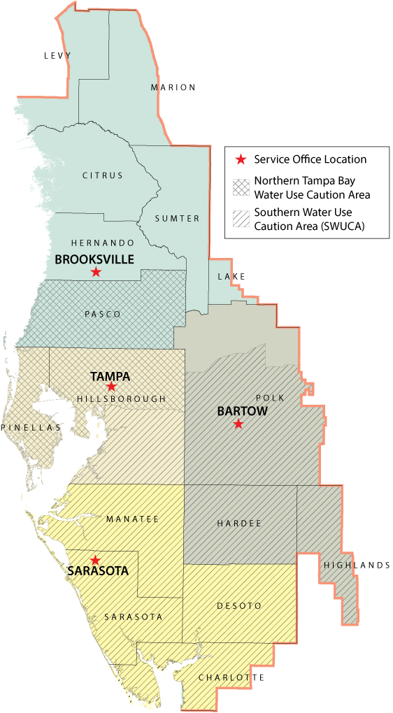 Regulation Service Area Map