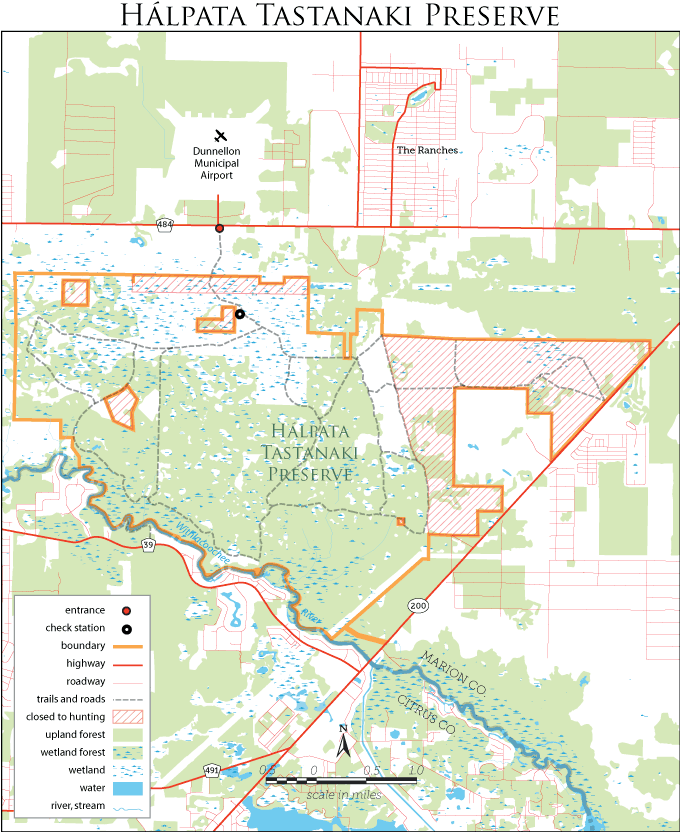 Hálpata Tastanaki Preserve hunt map