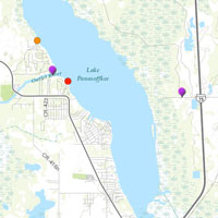 Lake Panasoffkee Depth Chart