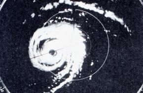 Satellite image of Hurricane Donna