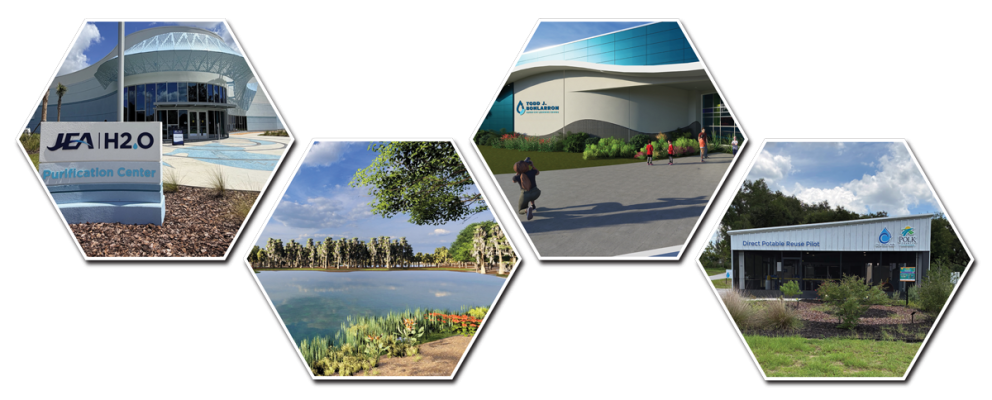 Recycled water projects collage