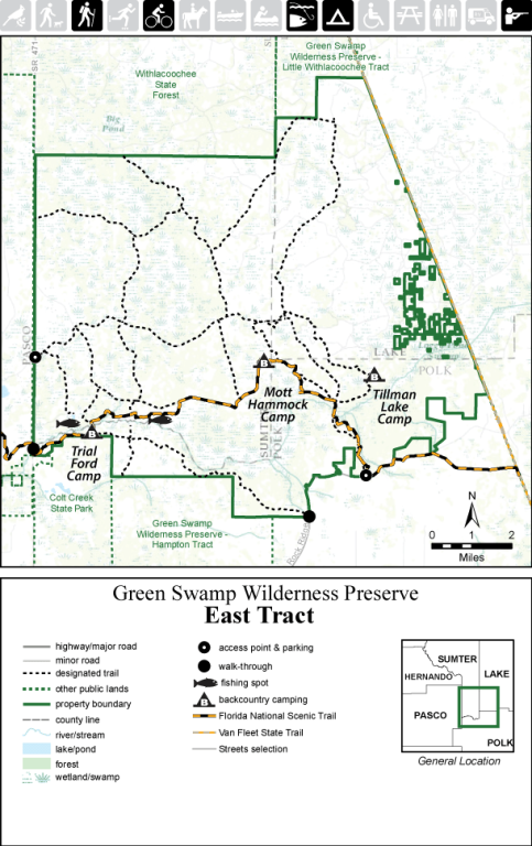 Green Swamp East map thumbnail
