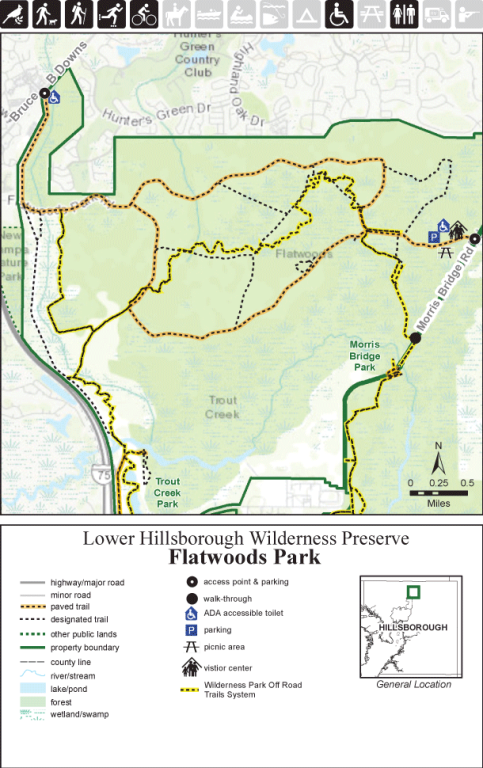 Flatwoods Park map thumbnail