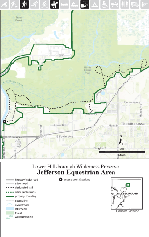 Jefferson Equestrian Area map thumbnail