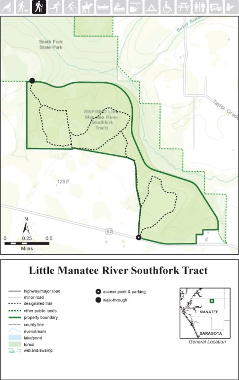 Little Manatee River — Southfork Tract map thumbnail