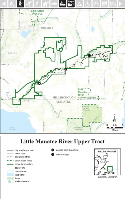 Little Manatee River — Upper Tract map thumbnail