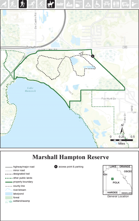 Marshall Hampton Reserve map thumbnail