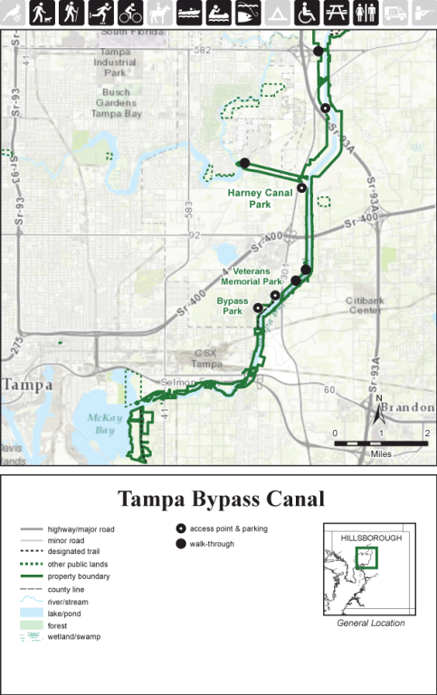 Tampa Bypass Canal map thumbnail