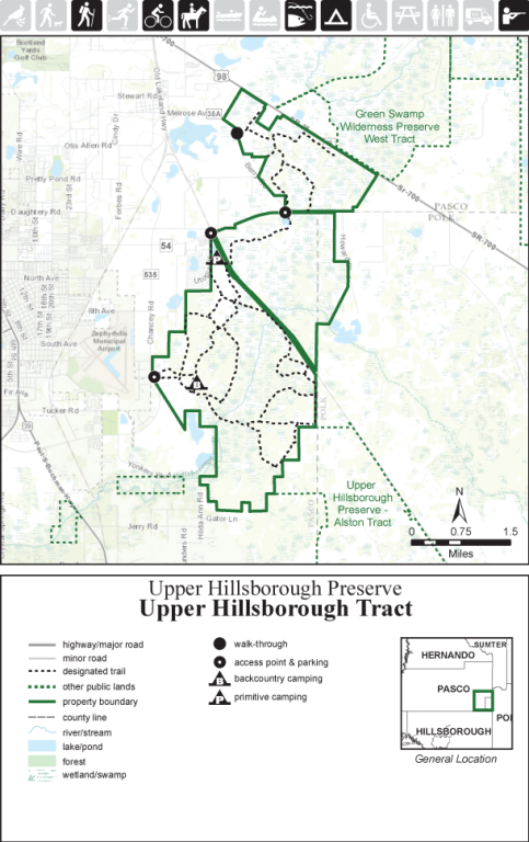Upper Hillsborough Tract map thumbnail