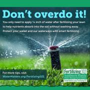 Graphic: Don't overdo it!