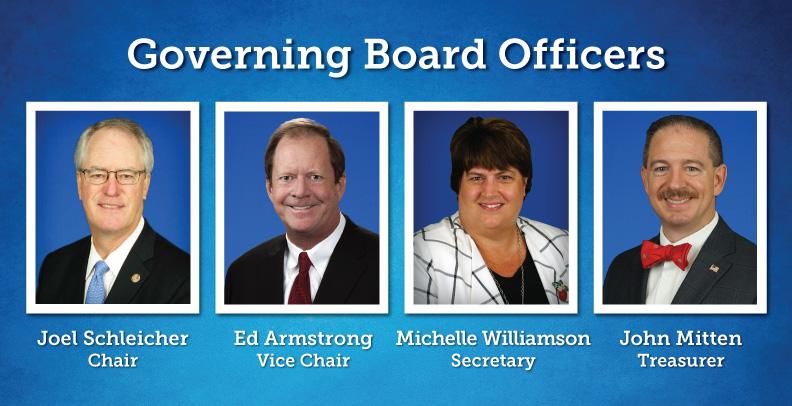 Governing Board Officers headshots