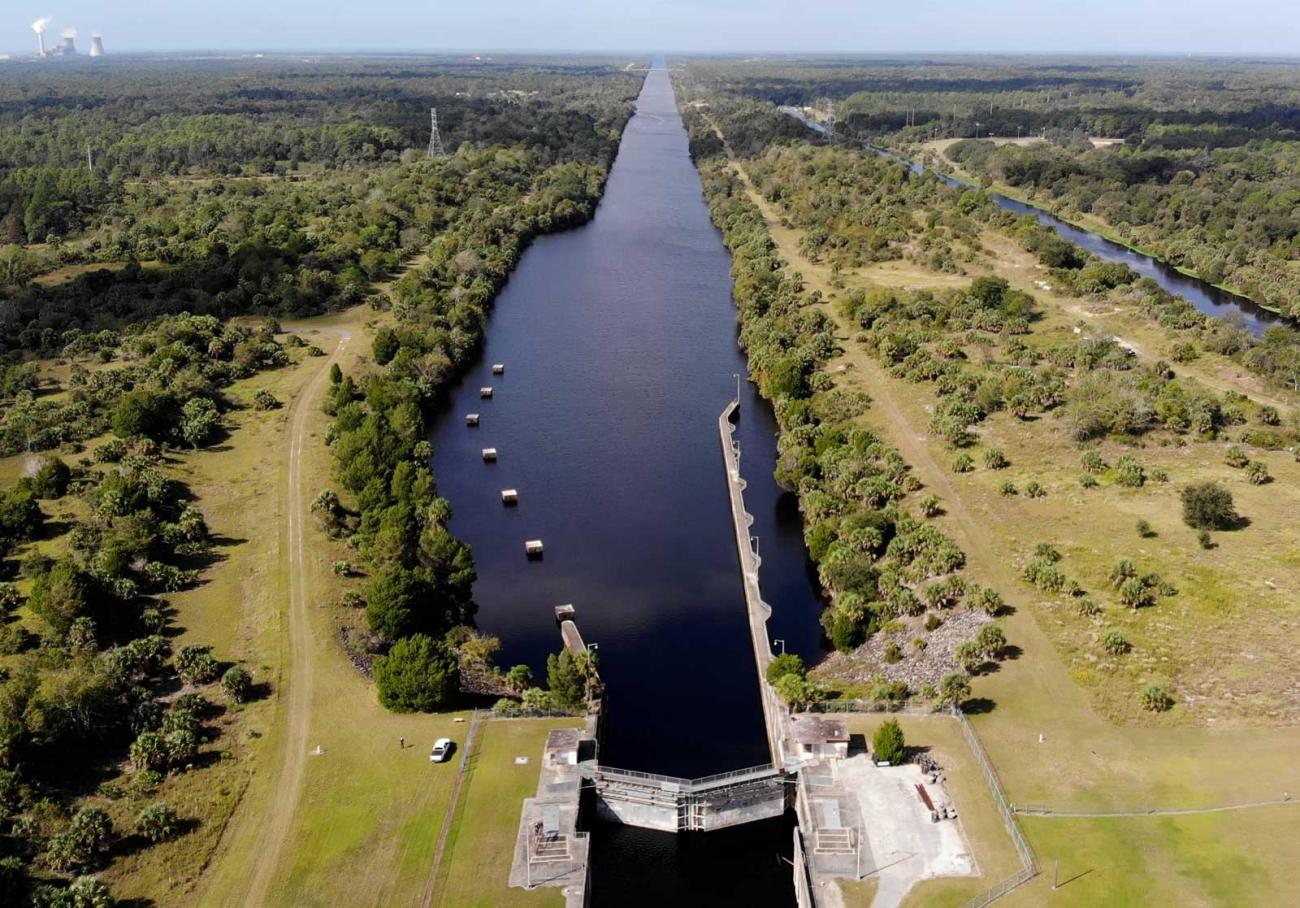 Lakes and Tributaries WaterMatters org - Cross Florida Barge Canal 1
