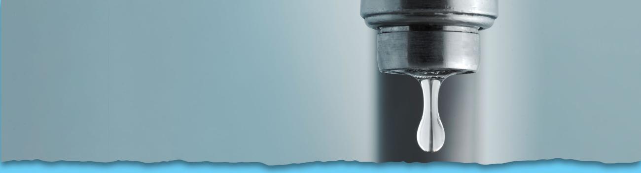 Water leak from sink faucet