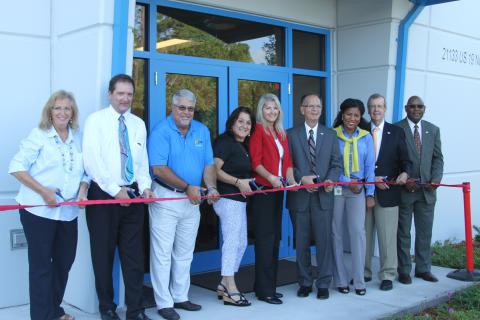 Clearwater RO ribbon cutting