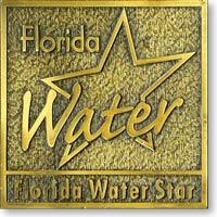 Florida Water Star plaque