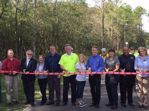 Ribbon cutting