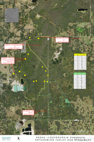 Upper Hillsborough Preserve map