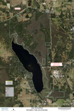 Lake Panasoffkee Georeferenced map