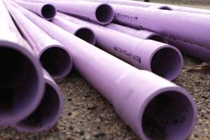 purple pipes for reclaimed water