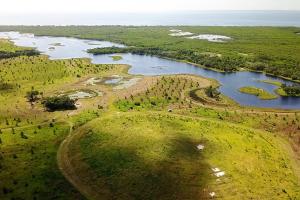 aerial view of Rock Ponds