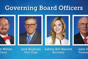 Slate of officers for Governing Board