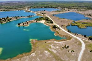 Aerial view of the Weekiwachee Preserve