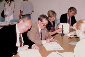 Signing ceremony regional water agreement