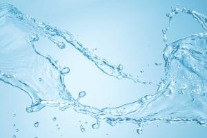 Abstract water splash