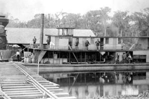 Historical photo of railroad