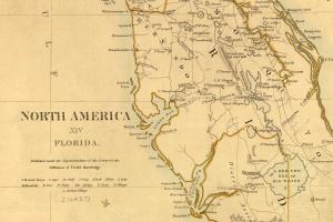 Florida map 1833