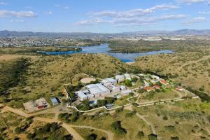Aerial view of project in Namibia