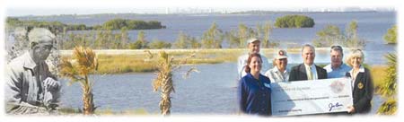 Former Audubon warden and guests.