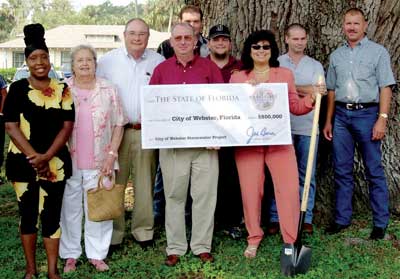 Receiving Check for Funding