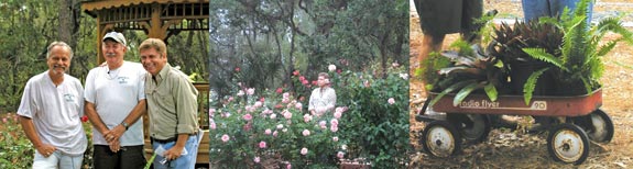 Fox 13's Bill Murphy at Nature Coast Botanical Gardens