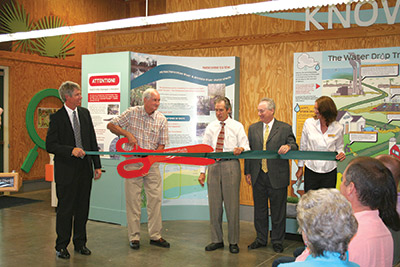Starkey Environmental Ed center ribbon-cutting ceremony