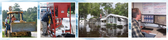 Flood images from Debby