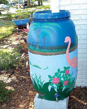 rain barrel