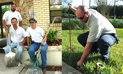 Brooksville office landscaping