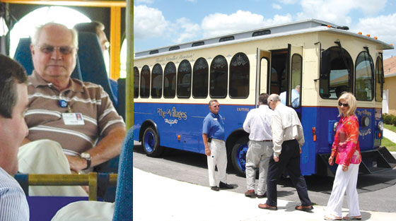 The Villages trolley