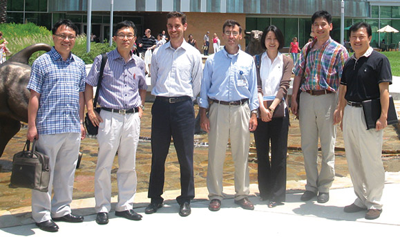 South Korean delegation.