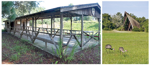 Shooting Range and Amphitheater at Flying Eagle Nature Center