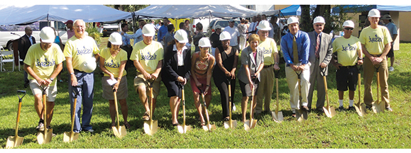 Groundbreaking ceremony in Sarasota